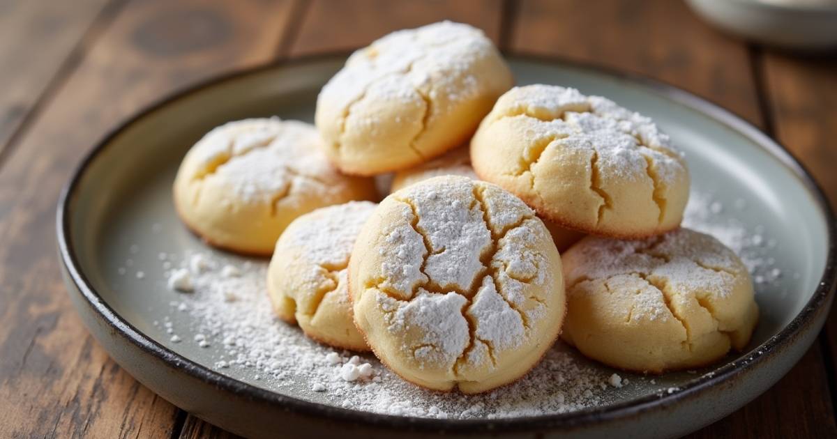 cake mix and cool whip cookies