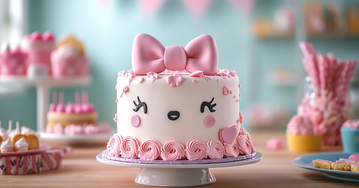 Hello Kitty Cake Recipe