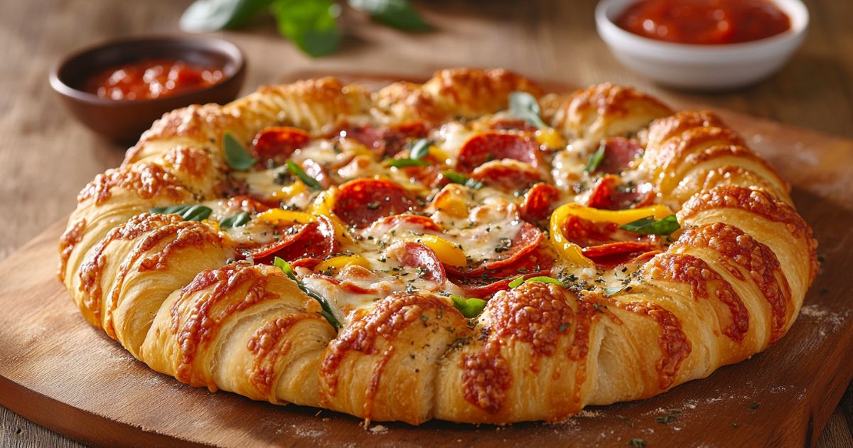 Crescent Roll Pizza