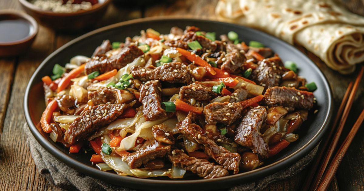 Moo Shu Beef