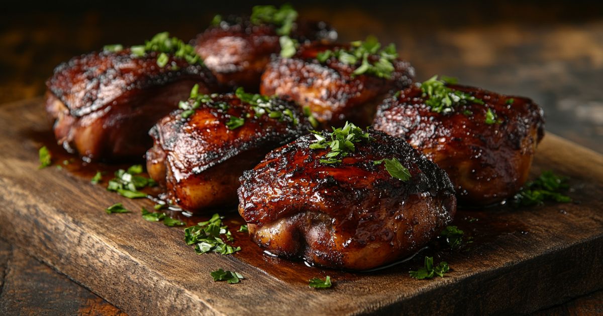 Smoked Chicken Thighs Recipe