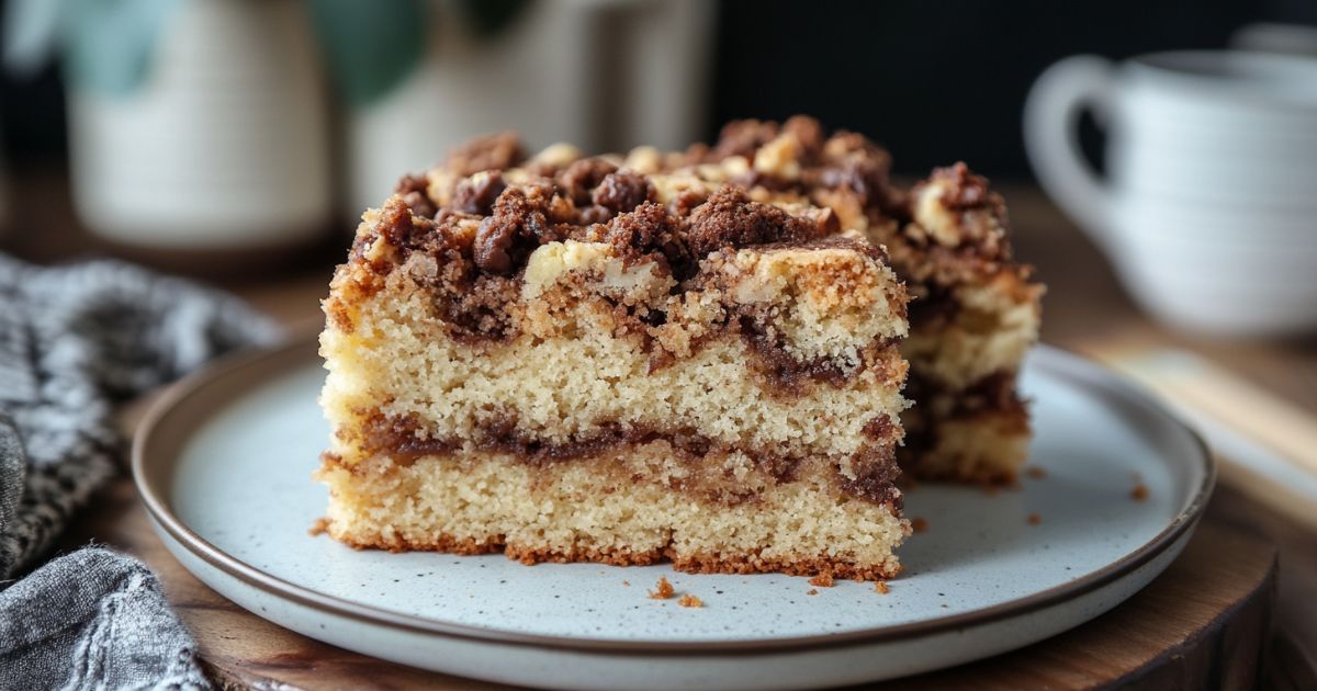 Sourdough Coffee Cake