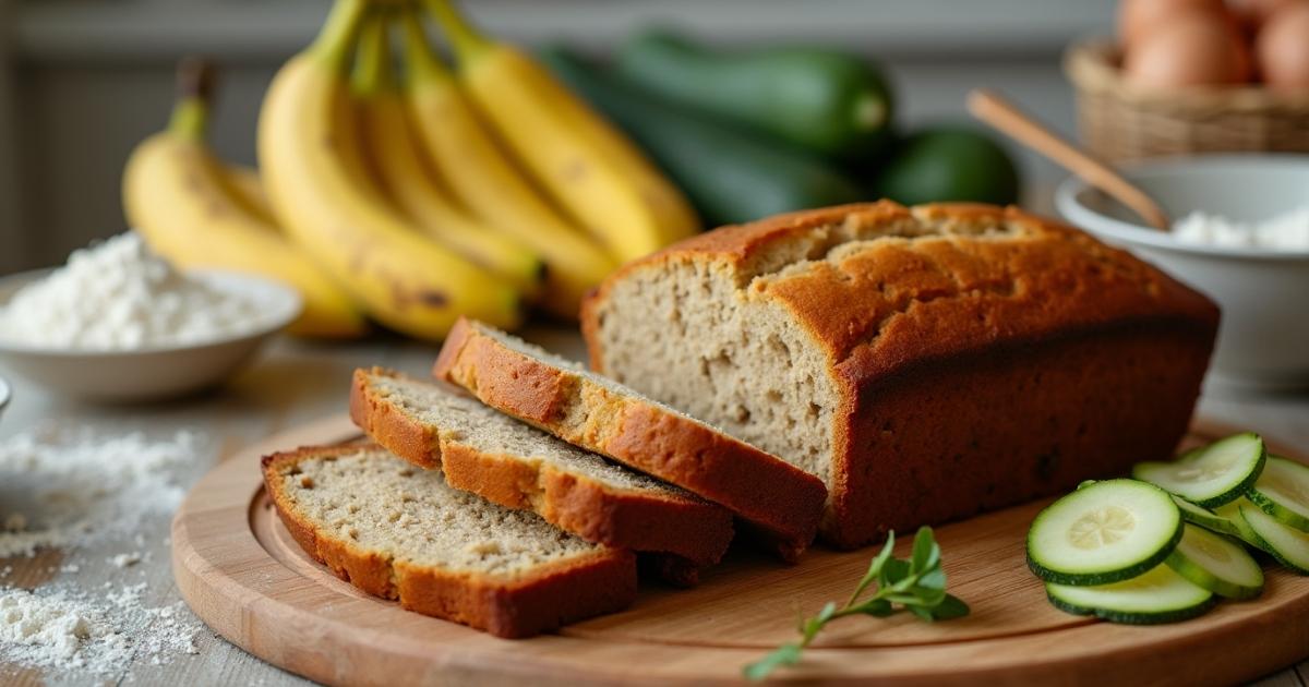 Zucchini Banana Bread Recipe