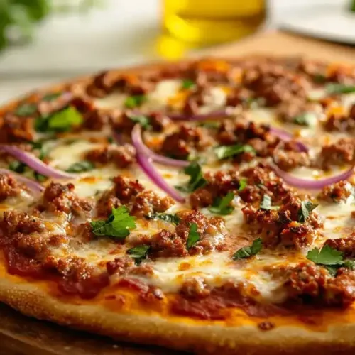 Chorizo Pizza