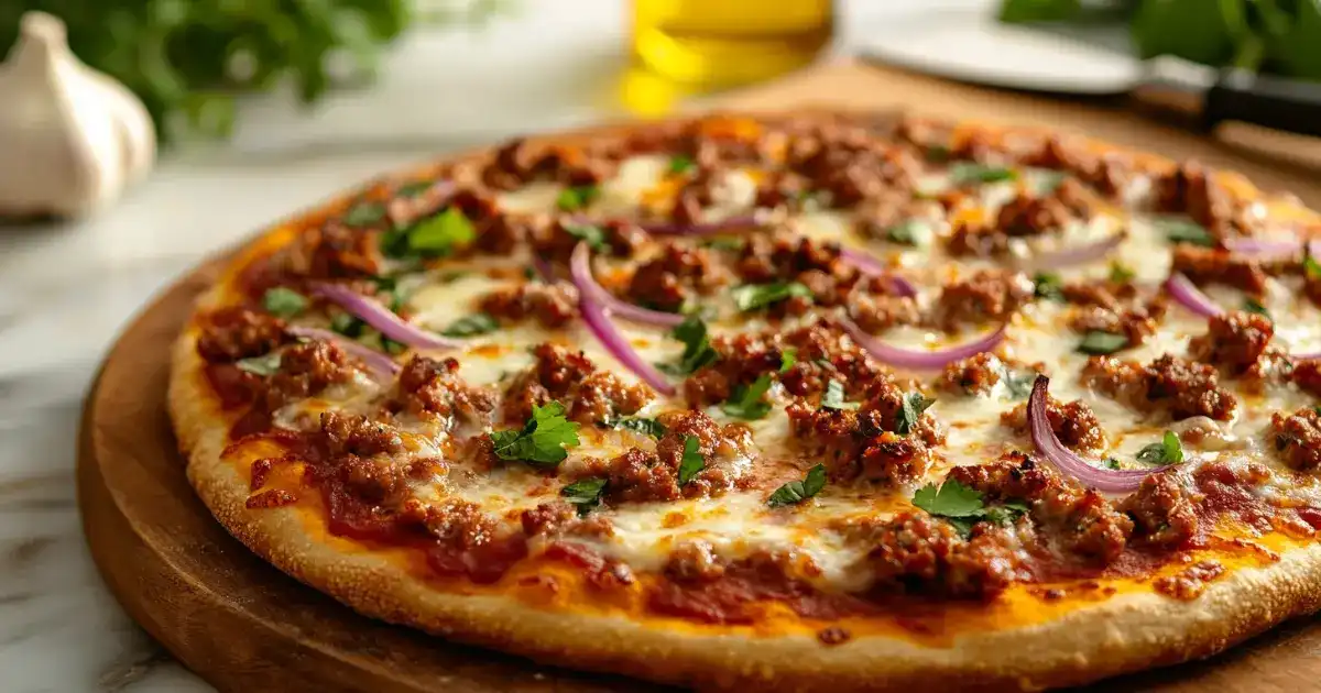 Chorizo Pizza