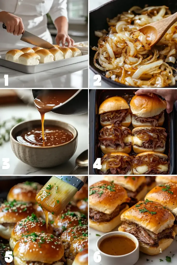 How to Make French Dip Sliders Recipe