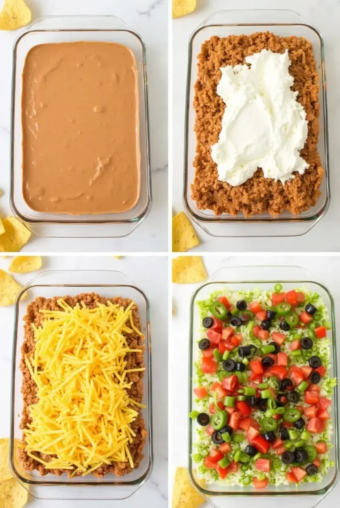 How to Make Taco Dip Recipe