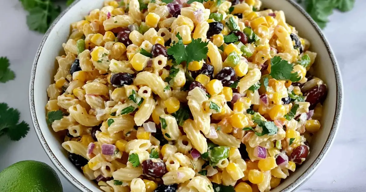 Mexican Street Corn Pasta Salad