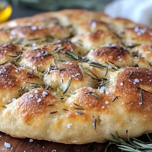 Sourdough foccacia