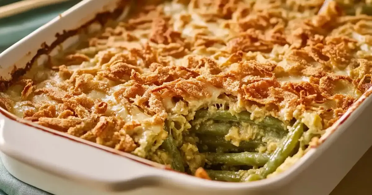 easy green bean casserole recipe