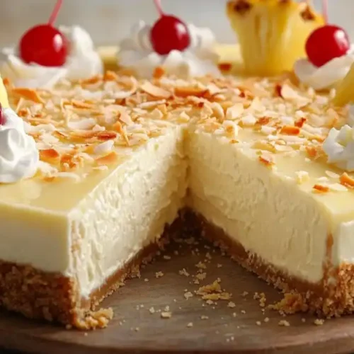 Pina Colada Cheesecake