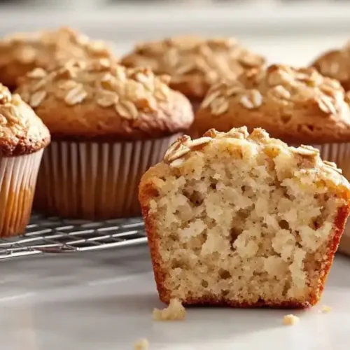 banana oatmeal muffins